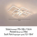 GobekUsa LED Ceiling Light: Modern Dimmable Fixture for Home Living Room, Bedroom, Dining Room