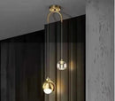 GobekUsa Glass Ball Pendant Chandelier for Luxury Living Room, Bedroom, Hotel Villa