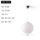 GobekUsa Glass Pendant Lights LED E27 for Dining Room Bedroom