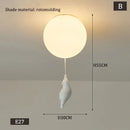 GobekUsa Kids Bear LED Ceiling Light - Designer Bedroom Pendant Lamp