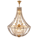 GobekUsa Crystal Chandelier: Modern Luxury for Living, Dining, Bedroom
