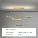 GobekUsa Glass Ball G9 LED Chandelier for Dining Room, Kitchen, Office & Front Desk