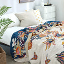 GobekUsa Cotton Gauze Air-Conditioning Blanket - Luxury European Leisure Blanket