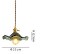 GobekUsa Blue Glass Pendant Lights - Bedroom Dinning Living Room Fixtures