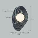 GobekUsa LED Wall Lamp Modern Wabi Sabi Stone Mirror Light for Home Decor