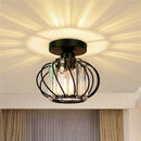GobekUsa Iron Round Crystal Ceiling Chandelier for Modern Indoor Lighting