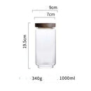 GobekUsa Glass Hermetic Storage Jars with Airtight Lids