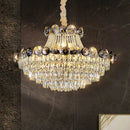 GobekUsa Crystal Chandelier: Modern Nordic Luxury for Living Room, Dining Room, Bedroom