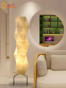GobekUsa Akari Noguchi Rice Paper Floor Lamp LED E27: Art Decor Interior Lighting for Living Room