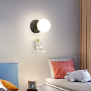 GobekUsa Kids Astronaut Wall Lamp: Modern Space Theme Bedroom Light Fixture