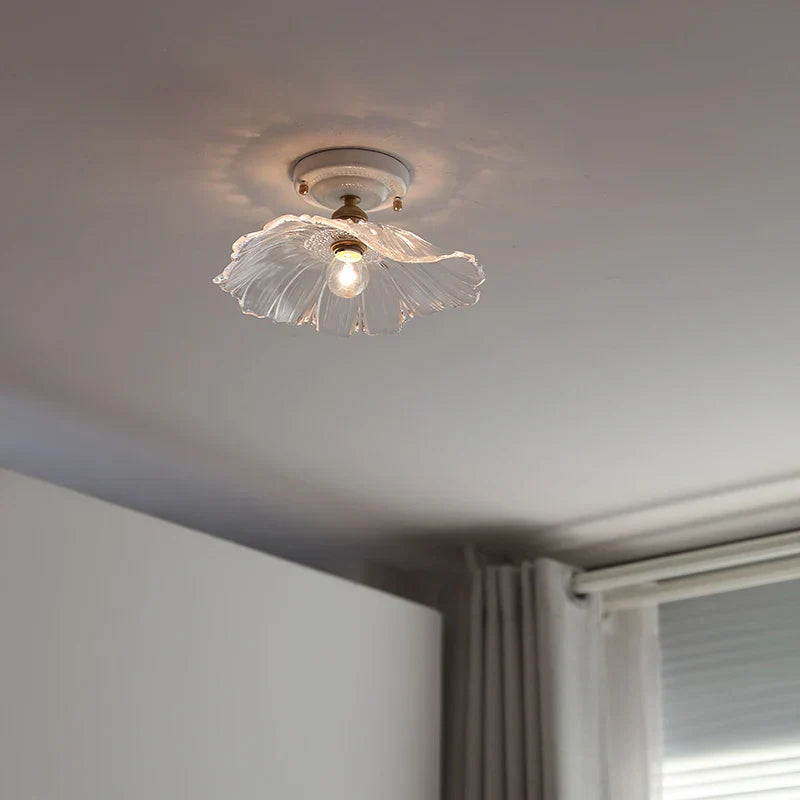 GobekUsa LED Canopy Ceiling Light Glass Copper Luminaria De Teto, photo 4 of 27