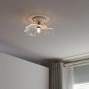GobekUsa LED Canopy Ceiling Light Glass Copper Luminaria De Teto
