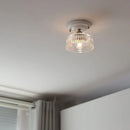 GobekUsa LED Canopy Ceiling Light Glass Copper Luminaria De Teto