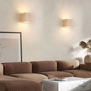 GobekUsa Cuboid Stone LED Wall Lamp 3000K Parlor Bedroom Stairs Creative Lighting