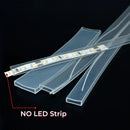 GobekUsa 12mm LED Silicone Tube Waterproof Strip Light Channel Diffuser for Flexible Lighting
