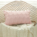 GobekUsa Geometric Diamond Pattern Plush Cushion Cover for Stylish Home Decor