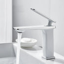 GobekUsa Brass Basin Faucet: Single Handle Mixer Taps, Deck Mounted Bathroom Sink Faucets