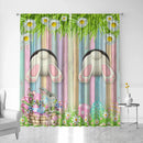 GobekUsa Easter Curtains with Pole Pocket, Ideal for Kitchens, Living Rooms, Balconies, Gardens