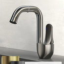GobekUsa Brass Faucet with Rotating Ceramic Spool for Household Bathroom Basins
