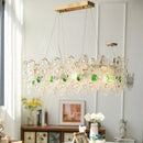 GobekUsa Crystal Chandelier: Elegant Retro Lighting for Bedroom, Dining, Living Room & Cloakroom