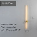 GobekUsa Creative Staircase Wall Lights: LED Strip Wall Lamp for Living Room