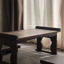 GobekUsa Antique Chinese Style Solid Wood Foldable Table for Hanfu Shoots & Tea Cooking