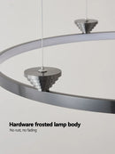 GobekUsa Italian Style Annular Pendant Lamp for Living Room, Dining Room, Bedroom