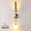 GobekUsa Golden Inclined Tube Wall Light for Modern Luxury Living Room and Bedroom