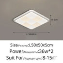 GobekUsa Cream Style LED Ceiling Lights - Modern Living Room Indoor Lighting