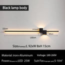 GobekUsa LED Interior Wall Lamp Black White Room Decor Modern Minimalist Lighting