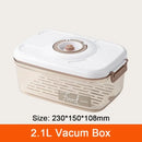 GobekUsa Fresh-Keeping Vacuum Canister: Large Capacity Food Organizer.