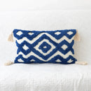 GobekUsa Boho Geometric Tufted Cushion Cover Cotton Canvas Pillow Covers