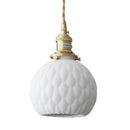 GobekUsa Ceramic LED Pendant Lights | Copper Modern Hanglamp for Home Indoor Lighting