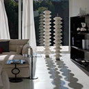 GobekUsa Gourd Glass Floor Lamp: Nordic Design LED Night Light for Bedroom and Living Room