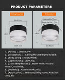GobekUsa LED Surface Mounted Spot Lights 5W 7W 9W for Ceiling Living Room Bedroom Hotel