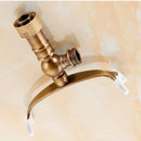 GobekUsa Brass Antique Wall Mounted Hand Shower Holder Hook Pedestal Bracket