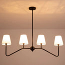 GobekUsa Industrial Style Chandelier for Home Living Room Decor Lighting