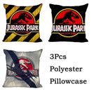 GobekUsa Jurassic Park Dinosaur Pillowcase Cover for Living Room Sofa and Chair