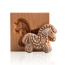 GobekUsa Gingerbread Cake Wooden Mold: DIY Baking Accessory for Home Bakery