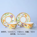 GobekUsa Bone China Dinnerware Set: Plate, Tea Cup, Saucer, Tray, Coffeeware, Kitchen dining
