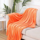 GobekUsa Cozy Flannel Warm Blanket: Soft Plush Coral Fleece Bed Cover & Shawl