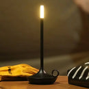 GobekUsa LED Aladdin Candle Light Rechargeable Waterproof Table Lamp × Dinner Atmosphere