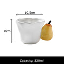 GobekUsa Fun Fruits Ceramic Mug Lemon/grape Dining Coffee Afternoon Tea Cup