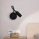 GobekUsa 10W Black Knob Switch LED Wall Light with Adjustable Beam Angle