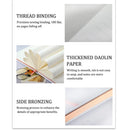 GobekUsa Guest Book & Pen Set - Elegant 9"x7" Wedding Message Notebook