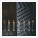 Modern Gold Glass Pendant Light