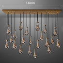GobekUsa LED Pendant Light Chandeliers for Living Room Staircase Indoor Lighting