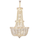 GobekUsa Crystal Duplex Chandelier: New Light Luxury Modern Design for Living Room & Hall
