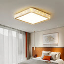 GobekUsa Crystal LED Ceiling Light for Modern Bedroom, Warm Lighting