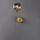 GobekUsa Glass Ball Sconce Light for Bedroom Living Room